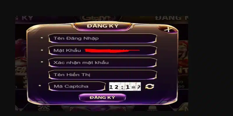 Điền thông tin cá nhân đăng ký Gemwin chi tiết Điền thông tin cá nhân đăng ký Gemwin chi tiết
